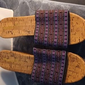 MONTEGO BAY CLUB Cork Wedges Sz women's 13